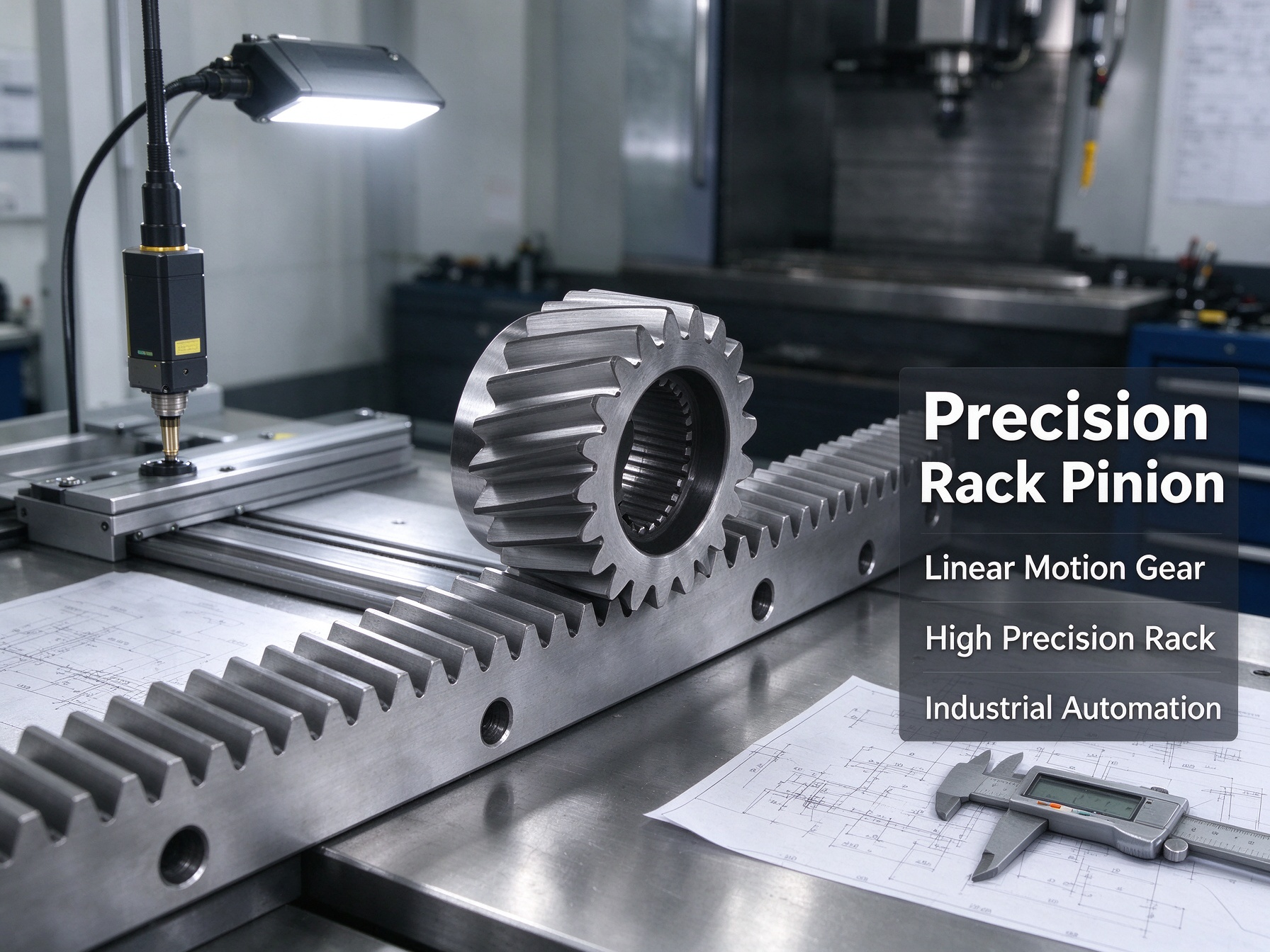 Precision Rack Pinion for Linear Motion Systems